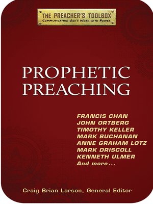cover image of Prophetic Preaching